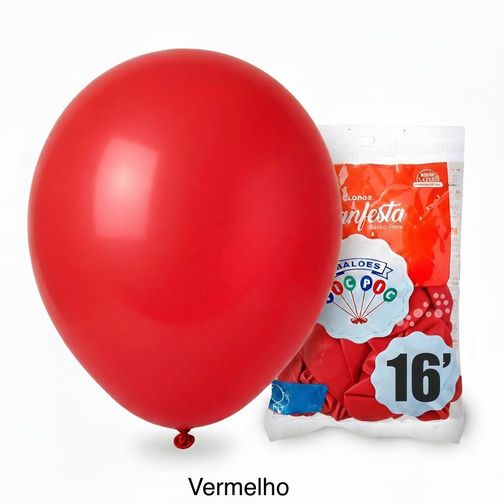 TAMANHO 16" POLEGADA LISO COM 12 UNIDADES