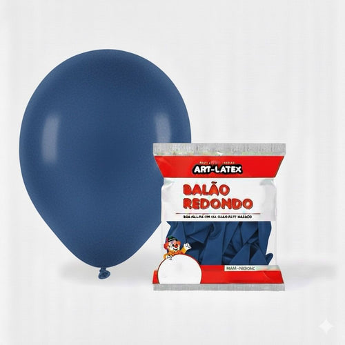 BALÃO 16" POLEGADAS ART LATEX COM 12 UNIDADES